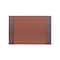 Dacasso Brown Crocodile Embossed 25.5" x 17.25" Side-Rail Desk Pad PR-2002 - alternate 6